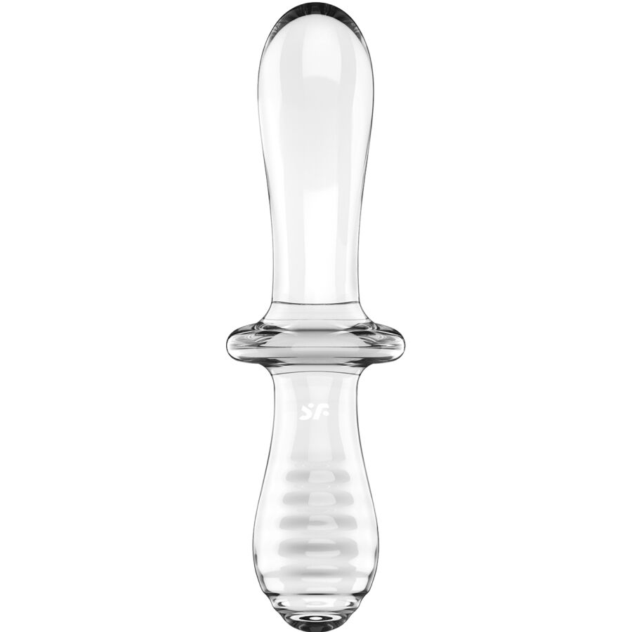 SATISFYER - DOPPEL KRISTALL DILDO TRANSPARENT – Bild 3