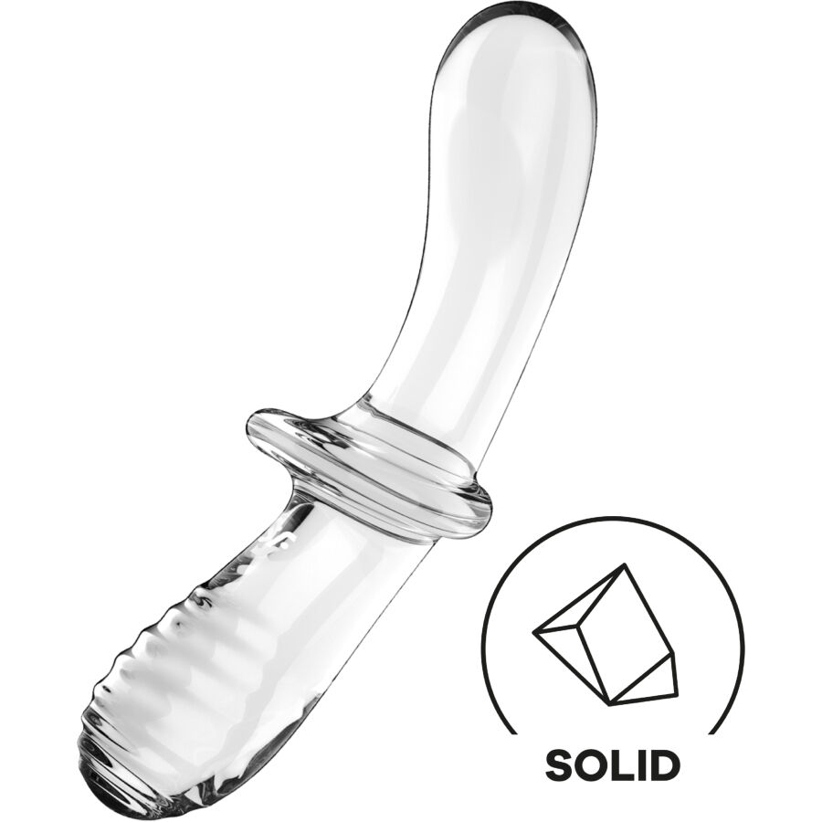 SATISFYER - DOPPEL KRISTALL DILDO TRANSPARENT – Bild 4
