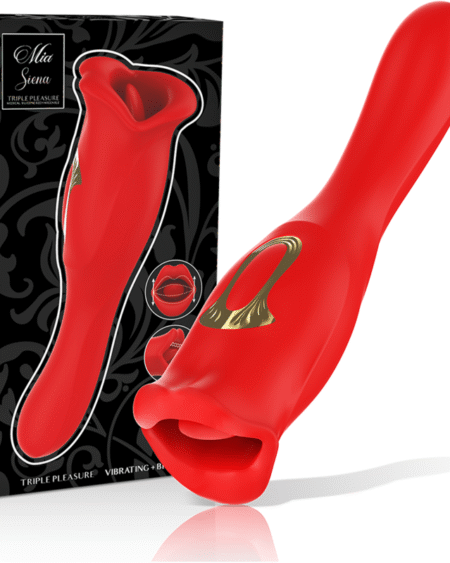 MIA - SIENA DREIFACHES VERGNÜGEN VIBRIEREN + BEISSEN