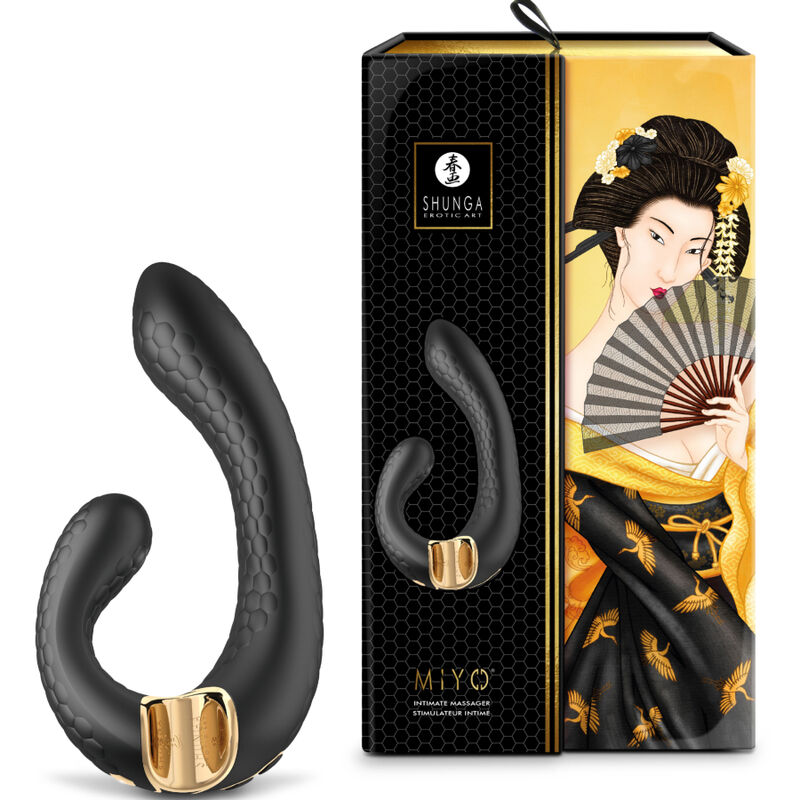SHUNGA - MIYO INTIM MASSAGER SCHWARZ – Bild 3