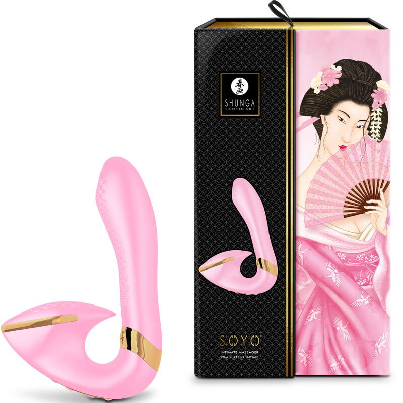SHUNGA - SOYO INTIM MASSAGER ROSA – Bild 3