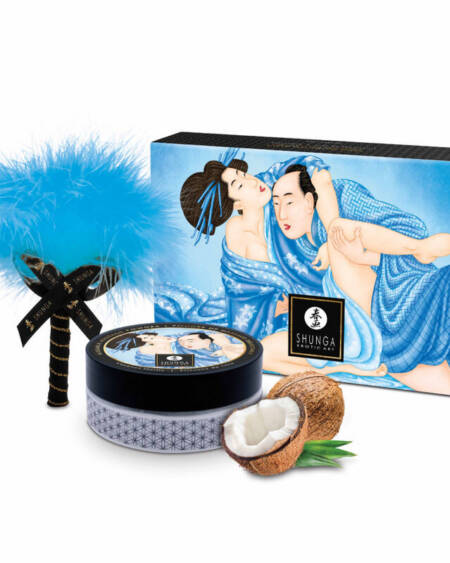 SHUNGA - ESSBARES KOKOSNUSS-MASSAGEPULVER-SET