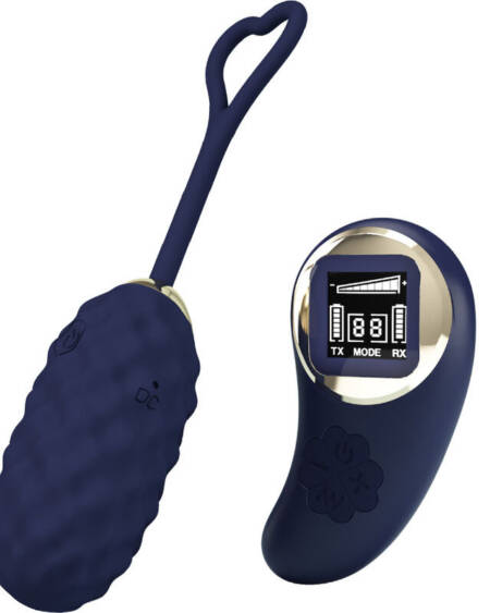 PRETTY LOVE - VIVIAN BLUE VIBRATIONS-EI MIT FERNBEDIENUNG