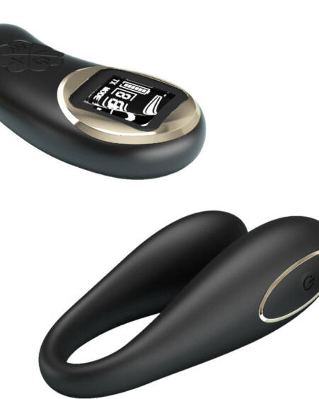 PRETTY LOVE - NATHAN DOUBLE PLEASURE VIBRATOR MIT FERNBEDIENUNG