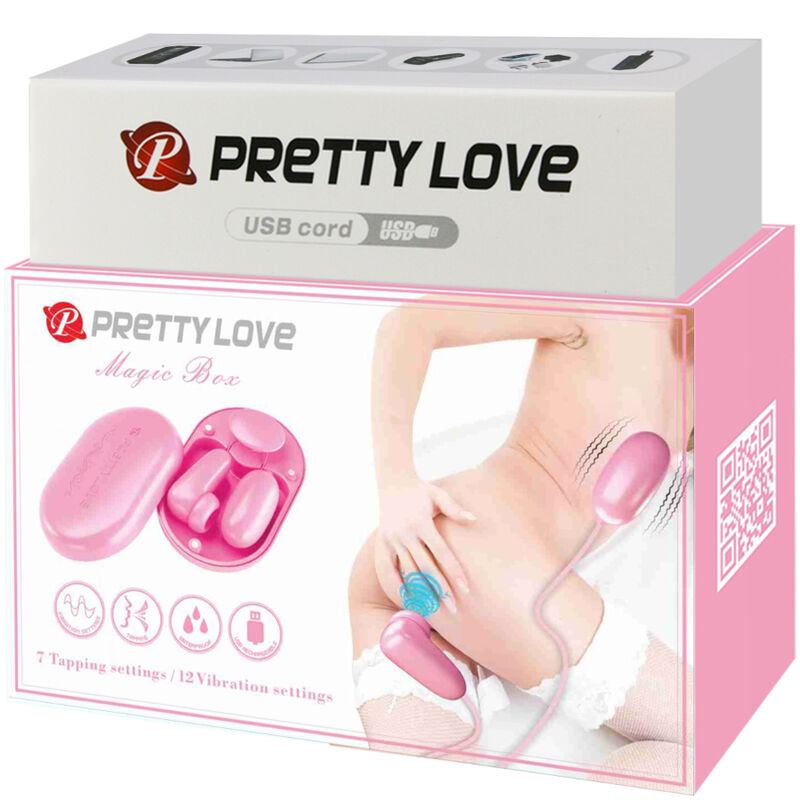 PRETTY LOVE - MAGIC BOX VIBRATIONSKUGEL & ROSA STIMULATOR – Bild 8