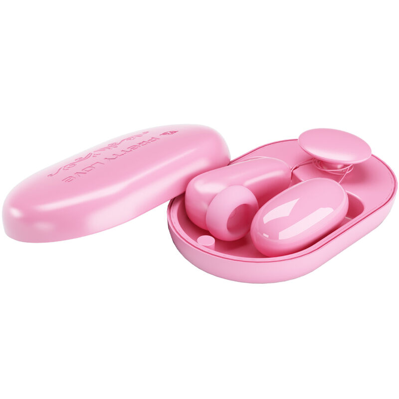 PRETTY LOVE - MAGIC BOX VIBRATIONSKUGEL & ROSA STIMULATOR – Bild 4