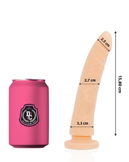 DELTA CLUB - TOYS DILDO NATÜRLICHES MEDIZINISCHES SILIKON 17 CM -O- 3 CM