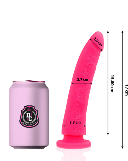 DELTA CLUB - TOYS ROSA DILDO MEDIZINISCHES SILIKON 17 CM -O- 3 CM