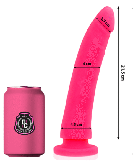 DELTA CLUB - TOYS ROSA DILDO MEDIZINISCHES SILIKON 23 CM -O- 4.5 CM