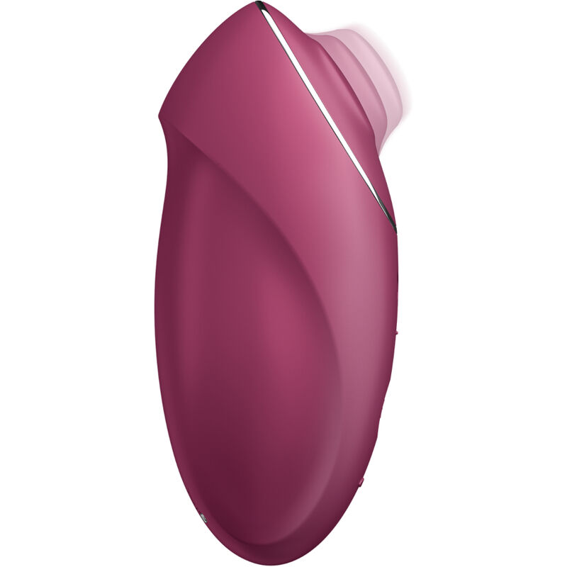 SATISFYER - TAP & CLIMAX 1 AUFLEGVIBRATOR ROT – Bild 2