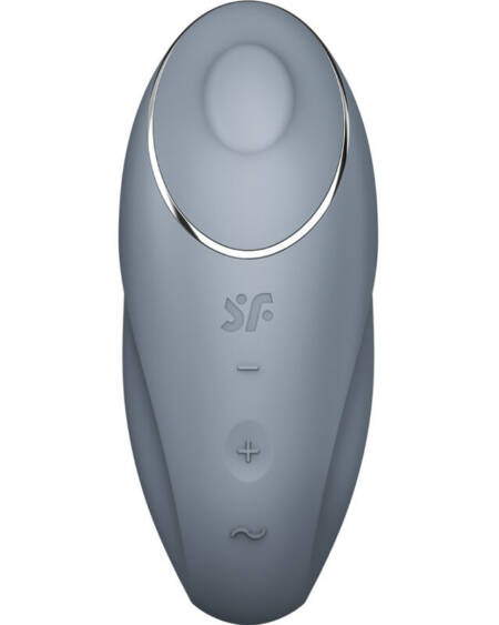SATISFYER - TAP & CLIMAX 1 AUFLEGVIBRATOR GRAU
