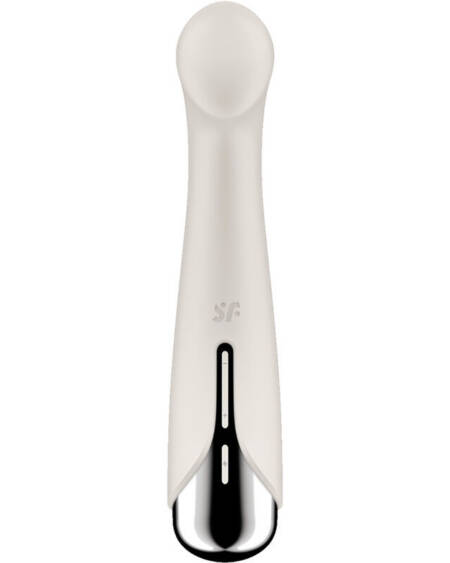 SATISFYER - SPINNING G-SPORT 1 ROTATOR VIBRATOR BEIGE