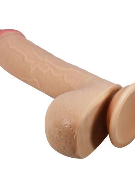 PRETTY LOVE - SLIDING SKIN SERIES REALISTISCHER DILDO MIT SLIDING SKIN SAUGNAPFLEISCH 23,4 CM