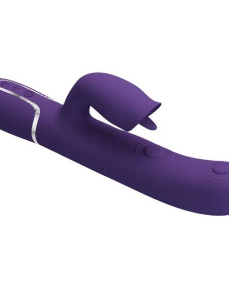 PRETTY LOVE - KANINCHENVIBRATOR MIT LILA LECKEN