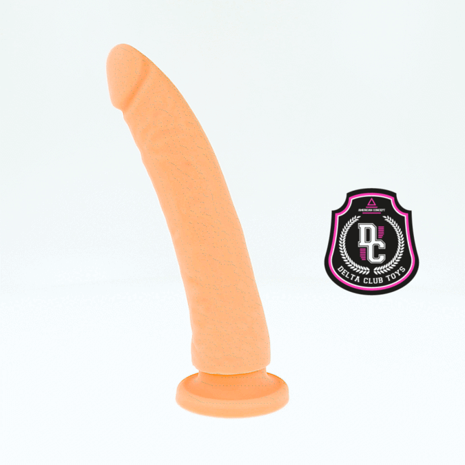 DELTA CLUB - TOYS NATÜRLICHER DILDO MEDIZINISCHES SILIKON 20 CM -O- 4 CM – Bild 3