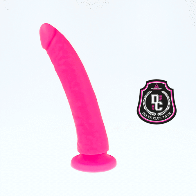 DELTA CLUB - TOYS ROSA DILDO MEDIZINISCHES SILIKON 20 CM -O- 4 CM – Bild 3