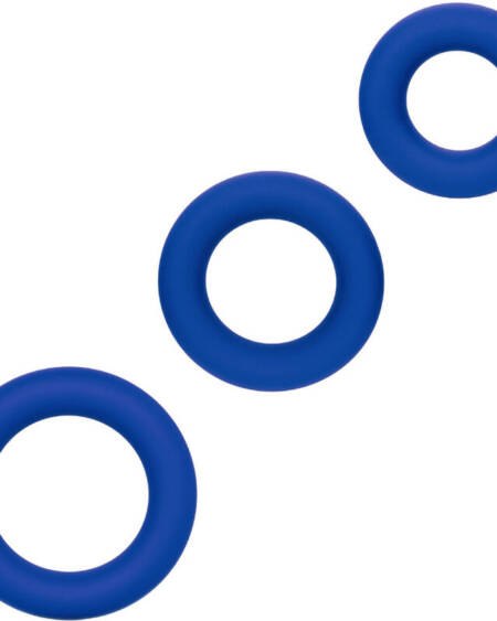 CALEXOTICS - ADMIRAL COCK RING SET BLAU