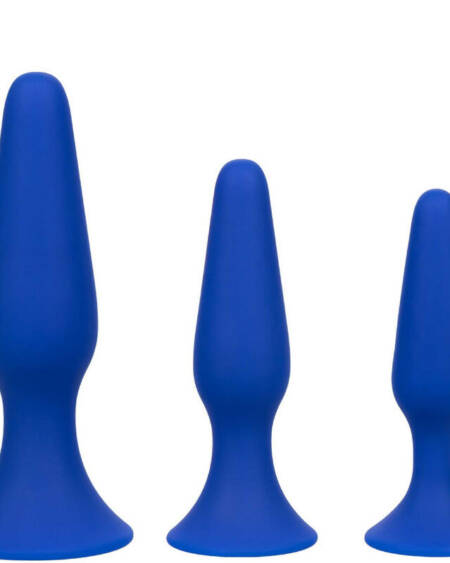 CALEXOTICS - ADMIRAL KIT 3 ANALPLUG BLAU