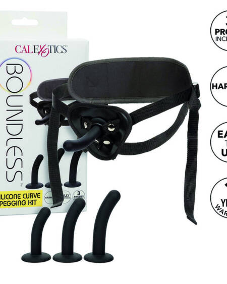 CALEXOTICS - BOUNDLESS SILIKON-KURVE-PEGGING-KIT