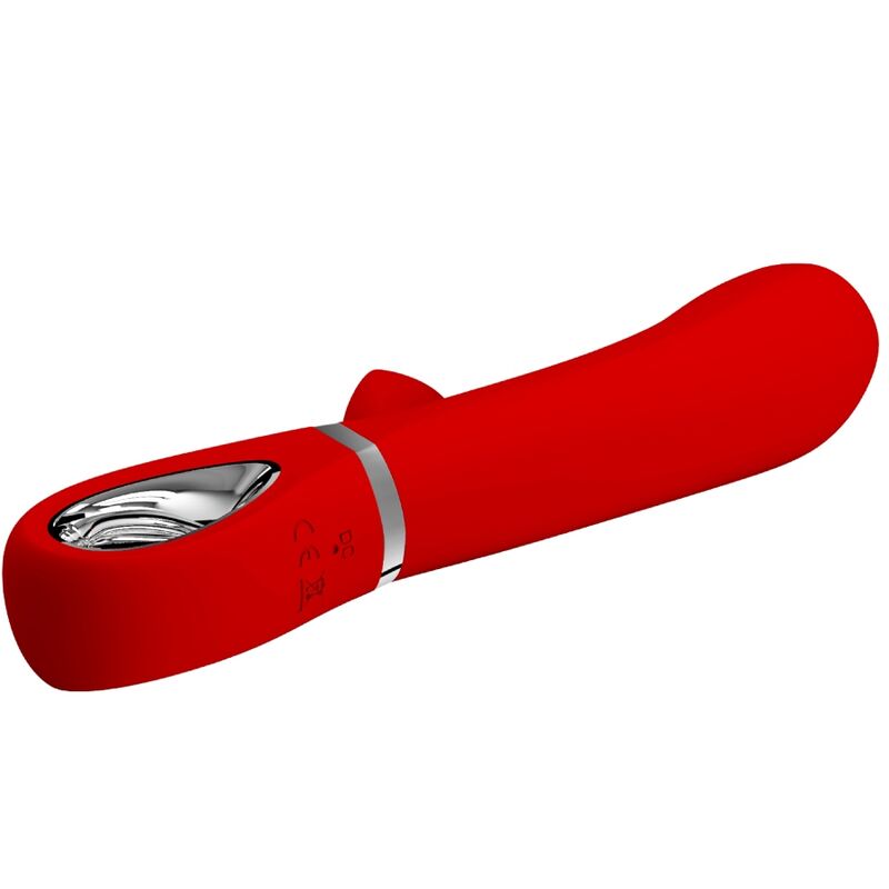 PRETTY LOVE - THOMAS MULTIFUNKTIONS-G-SPOT-VIBRATOR ROT – Bild 3