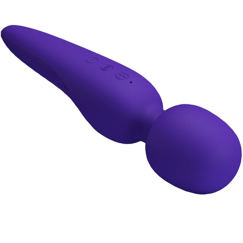 PRETTY LOVE - MEREDITH MASSAGER 12 VIBRATIONSMODI LILA – Bild 5