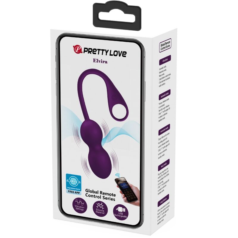 PRETTY LOVE - ELVIRA KEGEL BALLS APP FERNBEDIENUNG LILA – Bild 6