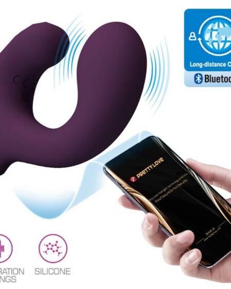 PRETTY LOVE - BILLY VIBRATIONSFERNBEDIENUNG LILA KOSTENLOSE APP