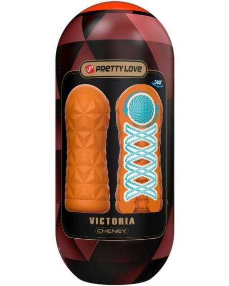PRETTY LOVE - VICTORIA CHENEY MASTURBATOR ORANGE