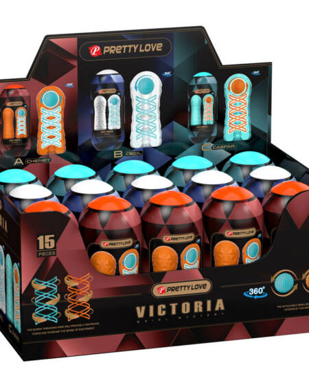 PRETTY LOVE - VICTORIA MASTURBATOR 15 STÜCK