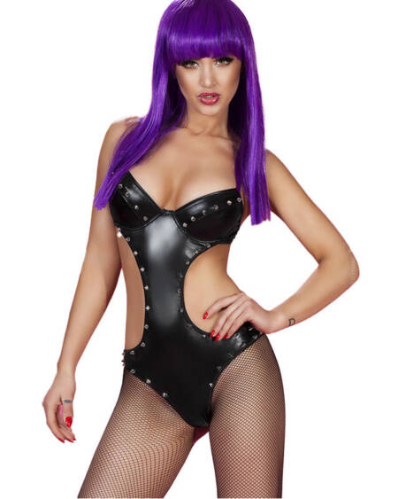 CHILIROSE - CR 3573 BODY ANZUG SCHWARZ S/M