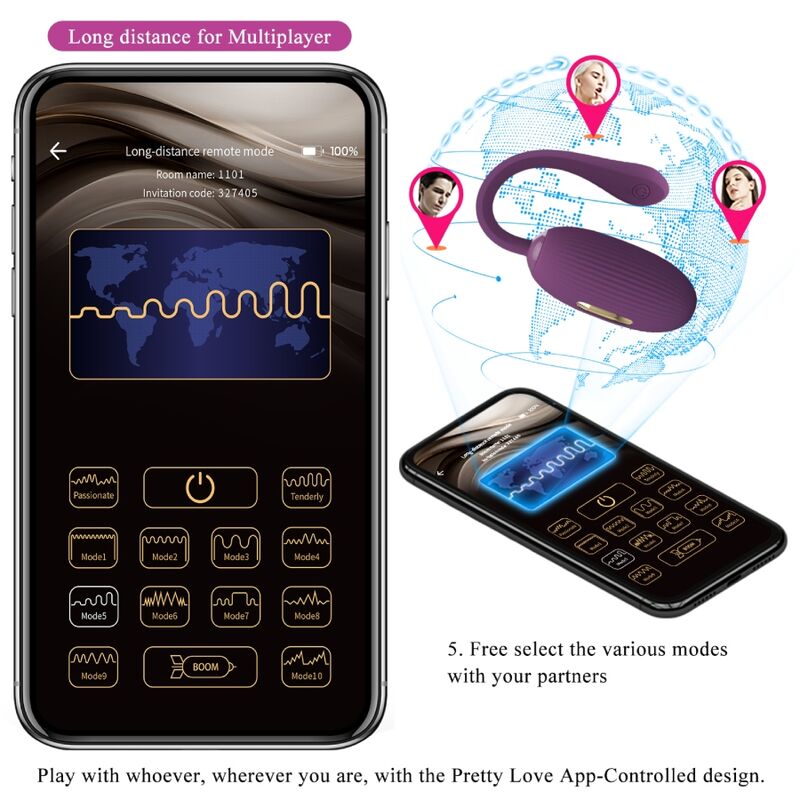 PRETTY LOVE - DOREEN PURPLE WIEDERAUFLADBARES VIBRATIONS-EI – Bild 14