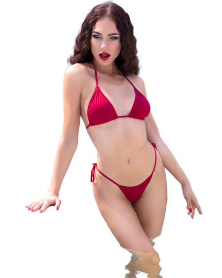 CHILIROSE - CR 4449 BIKINI-SET ROT S/M