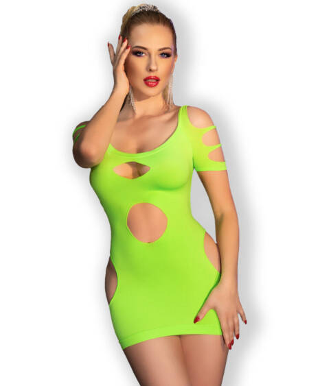 CHILIROSE - CR 4671 KLEID GRÜN S/M