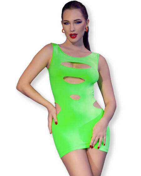 CHILIROSE - CR 4621 KLEID GRÜN S/M