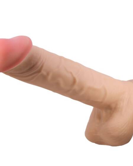 PRETTY LOVE - SLIDING SKIN SERIES REALISTISCHER DILDO MIT SLIDING SKIN SAUNAPF FLEISCH 26 CM