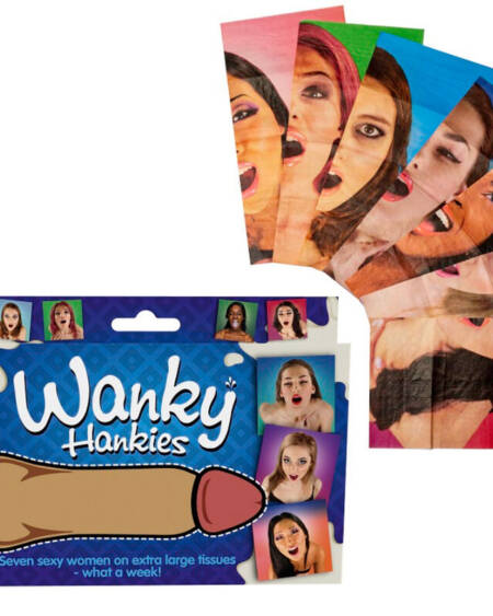 SPENCER & FLEETWOOD - WANKY HANKIES 7 EXTRA GROßE DAMENTASCHENTÜCHER