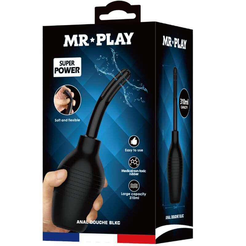 MR PLAY - ANAL-DUSCHE BLKC SUPER POWER SCHWARZ – Bild 7