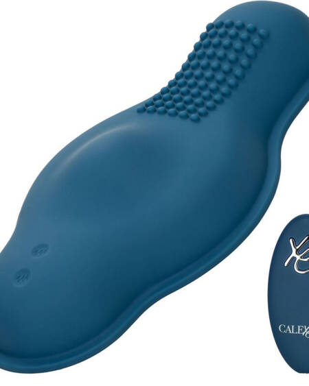 CALEXOTICS - RIDER MASSAGER DOPPELMOTOR FERNBEDIENUNG BLAU