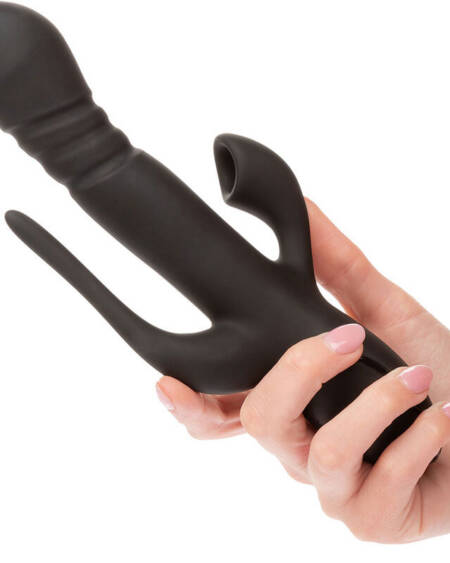 CALEXOTICS - VIBRATOR TRIPLE EUPHORIA SCHWARZ