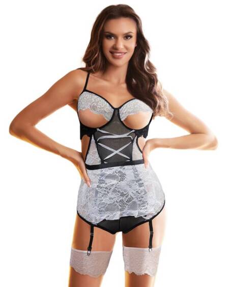 SUBBLIME - DIENSTMDCHEN-KÖRPERKOSTÜM S/M