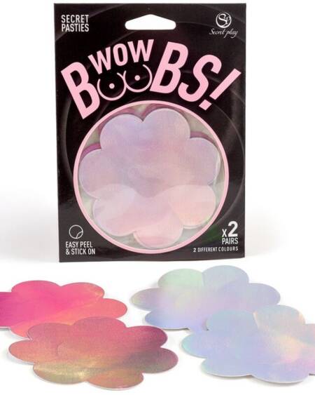 SECRET PLAY - WOW TITTEN! BLUMEN-NIPPELABDECKUNGEN