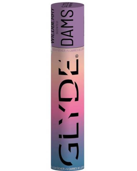 SHEER GLYDE - DAMS LAMINAS LATEX ORALSEX WILDE BROMBEEREN