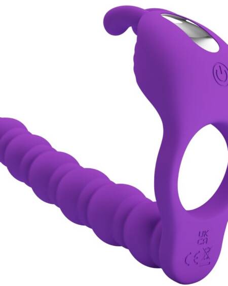 PRETTY LOVE - BLACKNEY PENISRINGE MIT VIBRATOR-PLUG