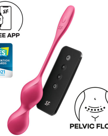 SATISFYER - LOVE BIRDS 2 VIBRIERENDE KEGEL-KUGELN + KOSTENLOSE APP
