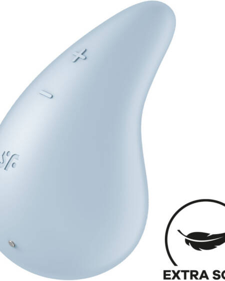 SATISFYER - DEW DROP VIBRATOR AUFLEGEN BLAU