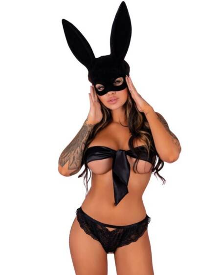 LIVCO CORSETTI FASHION - OKSURIN PANTY SCHWARZ MIT SCHRITTFREIEN RMELN