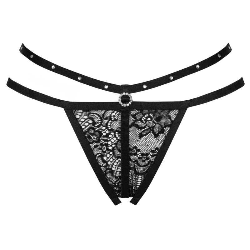 LIVCO CORSETTI FASHION - NOMADE TANGA MIT SCHRITTFREIEN SCHWARZ – Bild 3