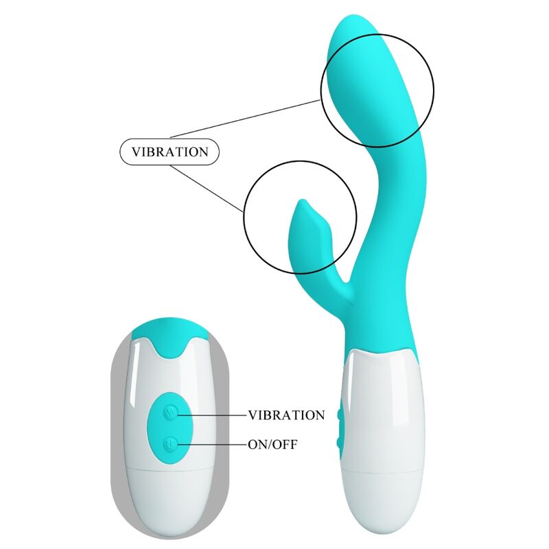 PRETTY LOVE - HELLIGER G-SPOT-VIBRATOR, AQUAGRÜN – Bild 8