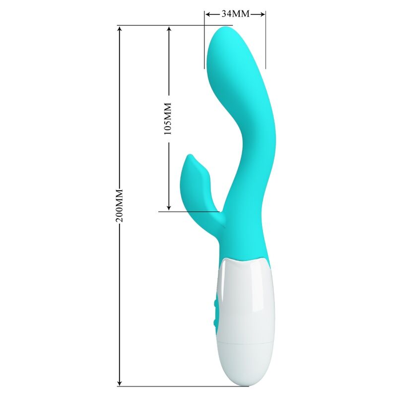 PRETTY LOVE - HELLIGER G-SPOT-VIBRATOR, AQUAGRÜN – Bild 7