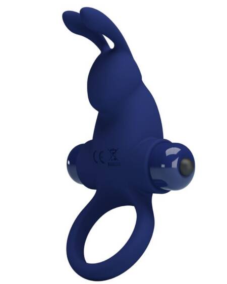 PRETTY LOVE - JIRO KANINCHENRING MIT VIBRATION BLAU